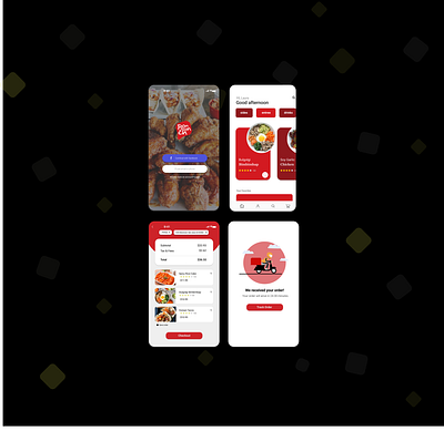 Bonchon App Redesign appdessign graphic design mobile design ui uiux