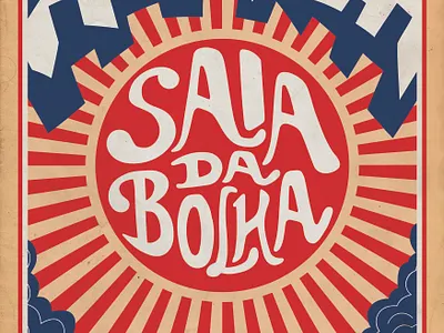 SAIA DA BOLHA - POSTER art design graphic design illustration