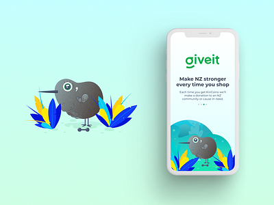 Giveit Onboarding Illustration by Marina Baker on Dribbble