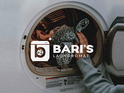 Visual Identity for Bari's Laundromat branding design graphic design logo