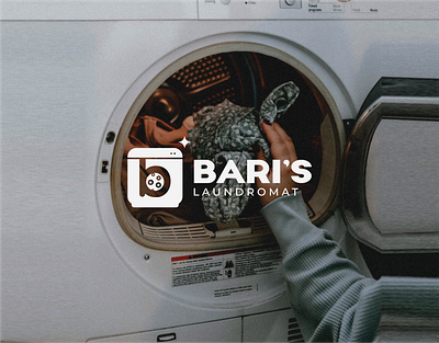 Visual Identity for Bari's Laundromat branding design graphic design logo