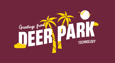 Deer Park Technology Summer Shirt branding design graphic design illustration logo summer tech