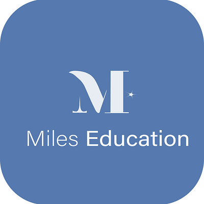 Miles Education brand assets branding design graphic design graphic designers illustration logo