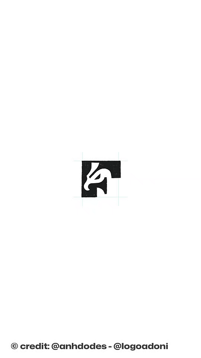 letter F bird animal logo for sale branding design illustration logo logo design logo designer logodesign minimalist logo minimalist logo design negative space logo