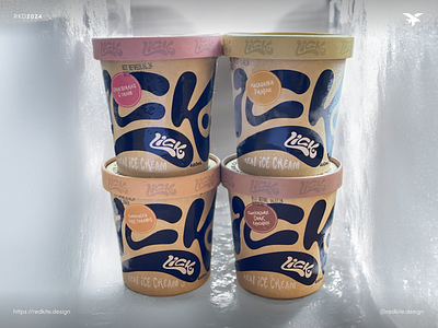 Re-branding for Lick Ice Cream brand identity brand identity design brand identity designer branding branding design logo logodesign packaging packaging design