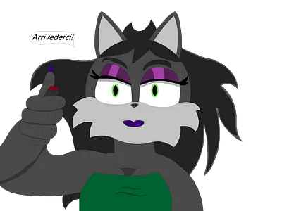 Amanda's Kira Detonator Pose adults antagonists anthro character evil fantasy furry girl ladies lady mobian oc pose reference sonic villainess villains vixen witch woman