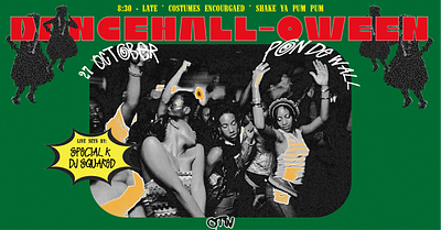 Dancehall-oween Poster Design (IG) graphic design poster poster design print social media