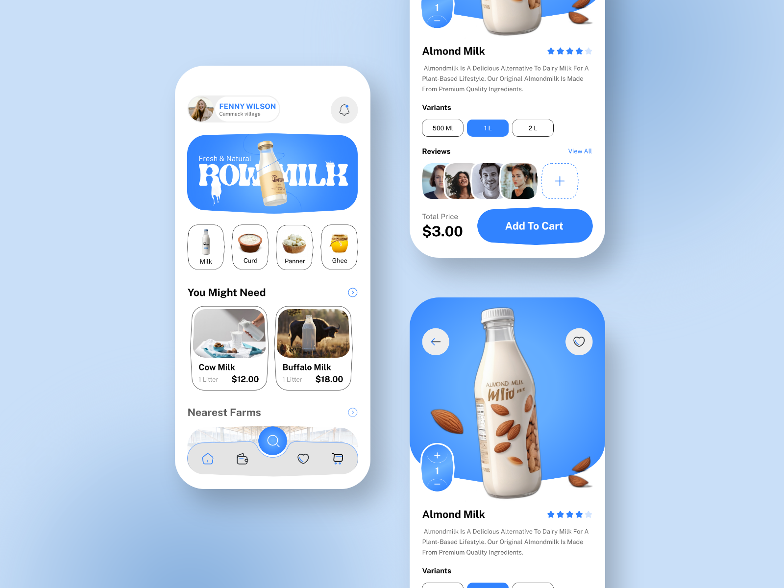 Experience the future of milk delivery with our cutting-edge UI app design dairy delivery app milk delivery milk more app design