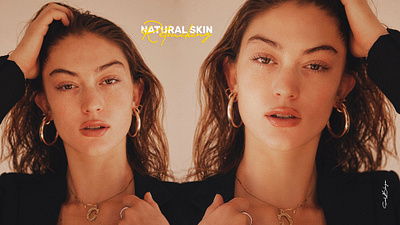Natural Skin Retouching (Image Editing) branding graphic design illustration image editing skin retouching