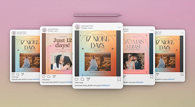 Wedding Insta Post branding design graphic design illustration instagram post typography wedding