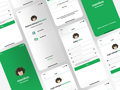 Mamikos Revamp app design figma mobile app ui ux