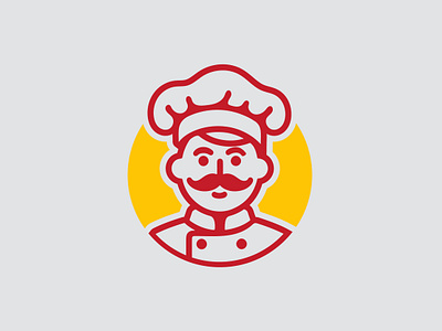 Chef Logo Design branding design graphic design illustration logo professional vector