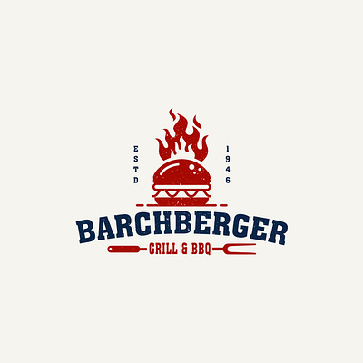 Barchberger - Logo Design berger logo business logo creative logo custom logo resturent logo vinage logo