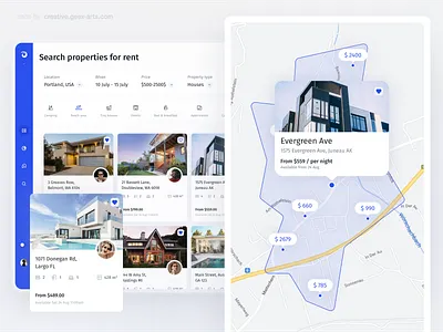 Jet Admin Property Management Dashboard builder clearly dashboard jetadmin no code property template ui design uxui