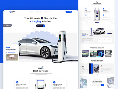 Electric car charging solution ⚡️ alternative energy automotive startup battery car website charging station dipupaul dipupaul0101 electric car electric charging electric vehicle landing page ev charging ev startup fast charging green energy landing page renewable energy saas station finder supercharger tesla