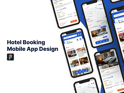 Hotel Booking Mobile App Design design mobile app ui ui designer ui ux designer ux ux designer ux researcher