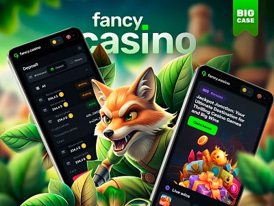 Fancy Casino - Big Case bet betting betting design casino casino branding casino design casino interface casino web design crash gambling gambling casino gambling design mines plinko poker roulette slots sport betting ui casino ux casino