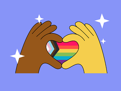 Pride binary costa rica gay gender identity illustration june love pride pronouns rainbow
