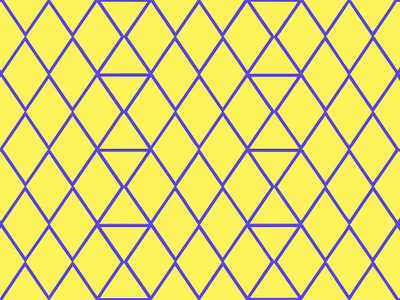 Blue and yellow colure based geometric pattern design pattern