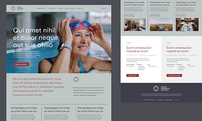 News website campaign page design landing page ui uiux ux web website
