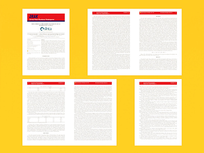 JRAK - Technical Research Paper Formatting adobe indesign formatting indesign indesign layout layout