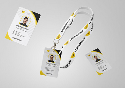 Employee ID Card Design (Branding) branding card design design employee id card graphic design id card illustration motion graphics