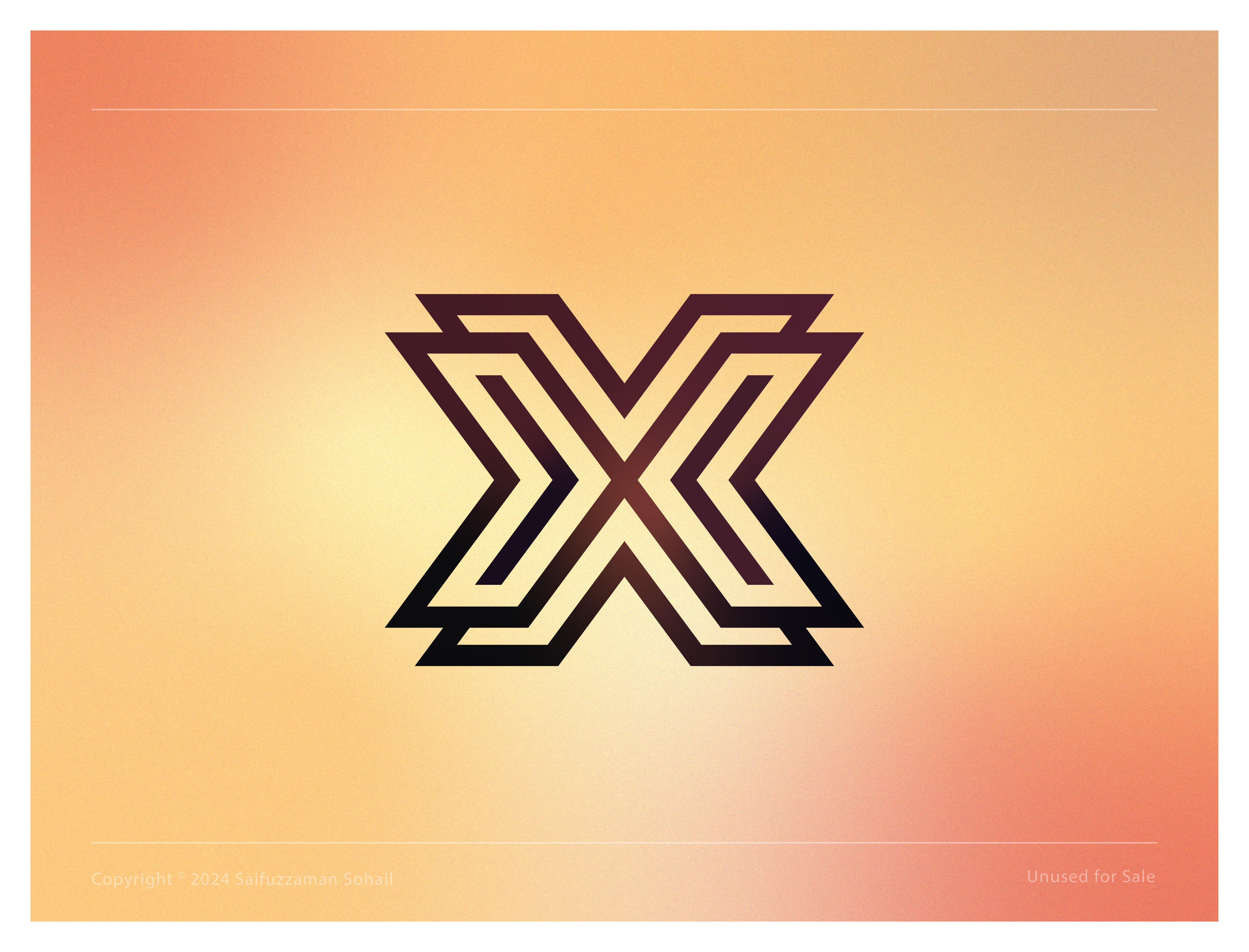 Letter X Luxury Logo (Unused for Sale) brand identity branding dribbble design elegant logo graphic design high end logo letter x logo letter x luxury logo logo logo design logo for sale luxury logo premium logo premium logo design saifuzzaman sohail sophisticated logo unused logo for sale