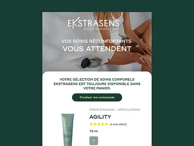 Ekstrasens - Email Design art direction branding cosmetic brand email cosmetics creative direction for emails creative email email email creative email design email graphic design email marketing graphic design ui ux