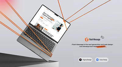 Digital Marketing Agency Website Design digital marketing website orange theme website ui ui ux user interface web design webdesign website development agency wesite ui design