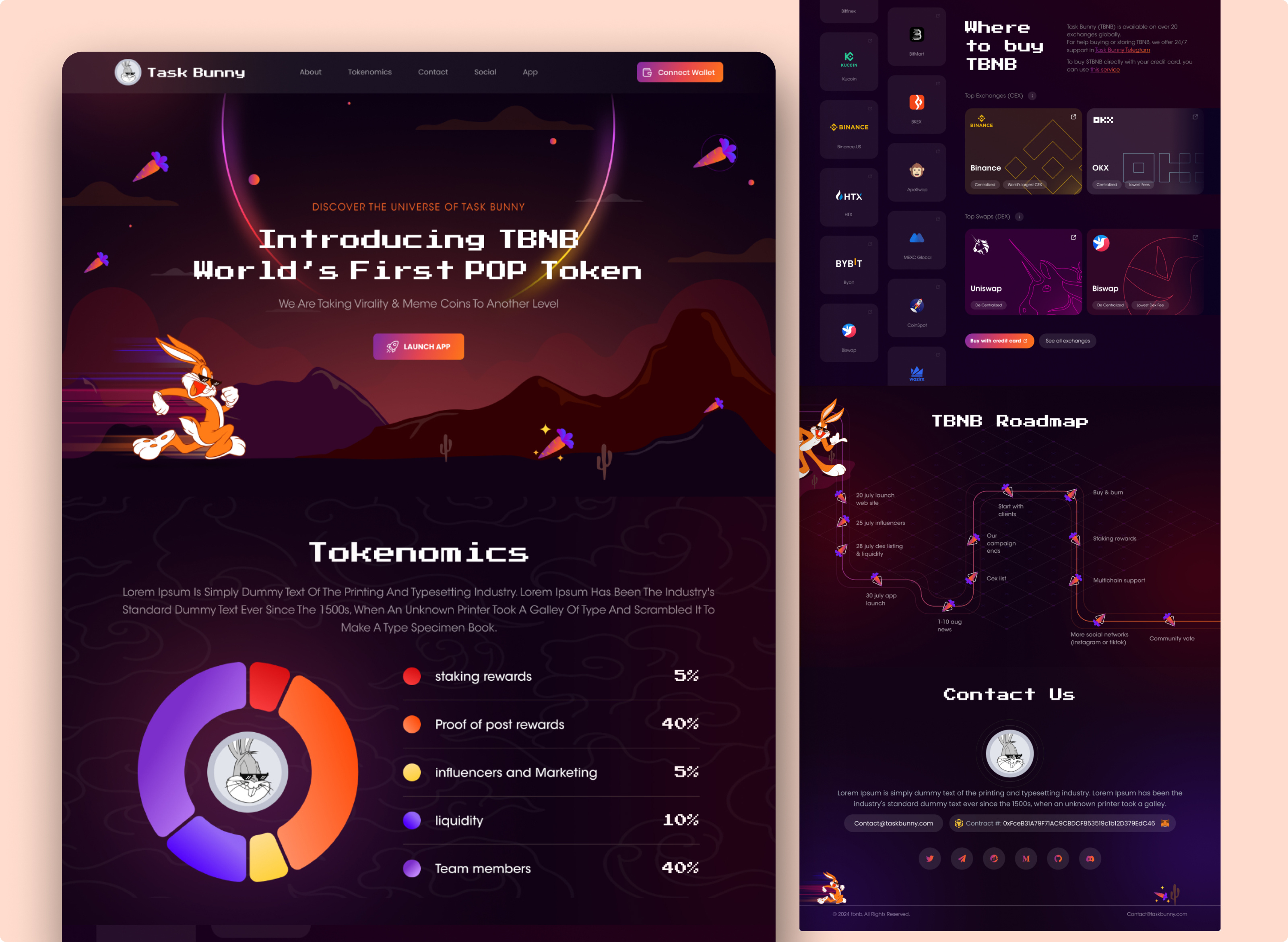 Example of I Design Blockchain, Web3, Dapps Design