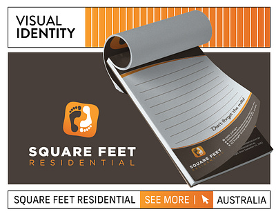 Square Feet Residential branding design graphic design illustration logo logotype ui visual identity