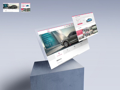Dealer Template for OEM'S design illustration ui ux web website