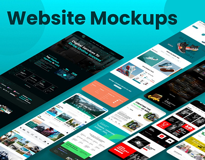 Website Designs Mockups branding graphic design mockups ui web design web development website designs website designs templates websites