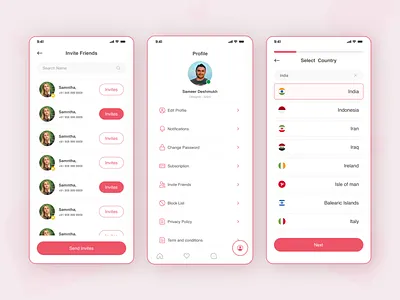 Dating Application app app design application application design date application dating dating app design dating application datingapp design mobile mobile app the spark ui uidesign