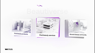 Beautiverse 3D Motiongraphics 3d 3dart 3ddesign 3dmotion 3dmotiongraphics beauty cosmetic design eyelashes makeup motion product skincare