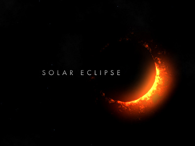 SOLAR ECLIPSE 3d after effects animation branding design eclipse galaxy graphic design graphic designer logo motion graphics render socialmediapost visual identity