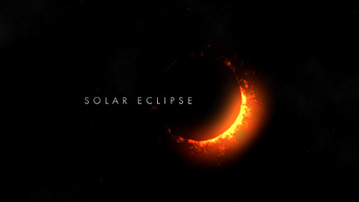 SOLAR ECLIPSE 3d after effects animation branding design eclipse galaxy graphic design graphic designer logo motion graphics render socialmediapost visual identity