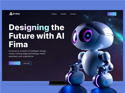 AI web platform Fima ai arteficial intelligence branding creative website design development home landing main platform ui ux web web app web design web app web ui website