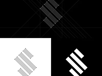 S geometry logo brandidentity geometry lettermark logo logodesign logodesigner s