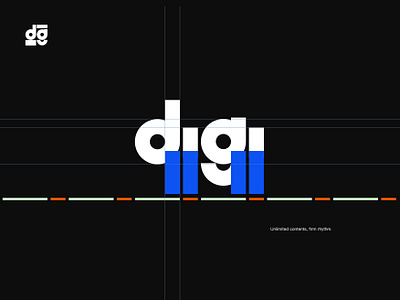 DIGI LOGO - Interesting brand concept design branding graphic design logo