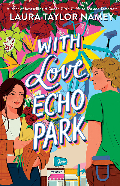 With Love, Echo Park X Heedayah Lockman book cover digital people publishing teenagers