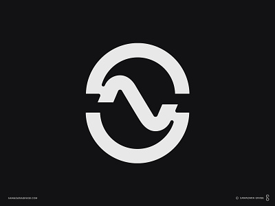 SN Monogram branding clever design furniture futuristic letter logo minimal modern monogram samadaraginige simple sn