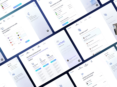 Unlimitd · Onboarding Design for E-Commerce Financing 3d banking buttons cards design system finance fintech form inputs investments list money onboarding pricing product design saas search steps style guide table