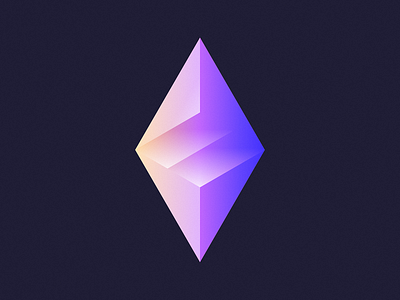 Ethereum Logo Redesign Concept bitcoin blockchain branding coin crypto crystal defi eth ethereum exchange fintech gradient icon identity letter e lettering logo tech token web3