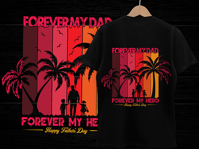 Father's Day T-Shirt Design. fashion trends