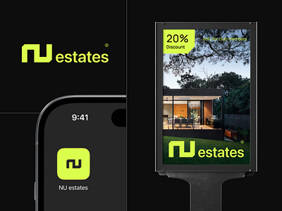 Real Estate Branding branding graphic design logo real estate startup ui