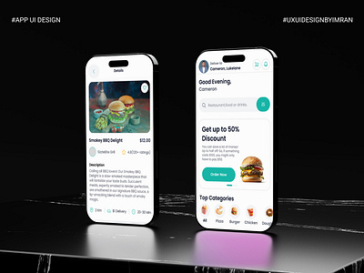 GobbleGo - A Food Delivery Mobile App UI Design in Figma delivery app figma food app food delivery app ui ui ui design uxui design