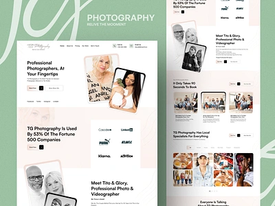TG Photography - Website Design clean creative photo studio design minimalist personal portfolio photograpghy agency photograpghy studio photograpghy website photographer ui uidesign uiux website website design wedding photograpghy