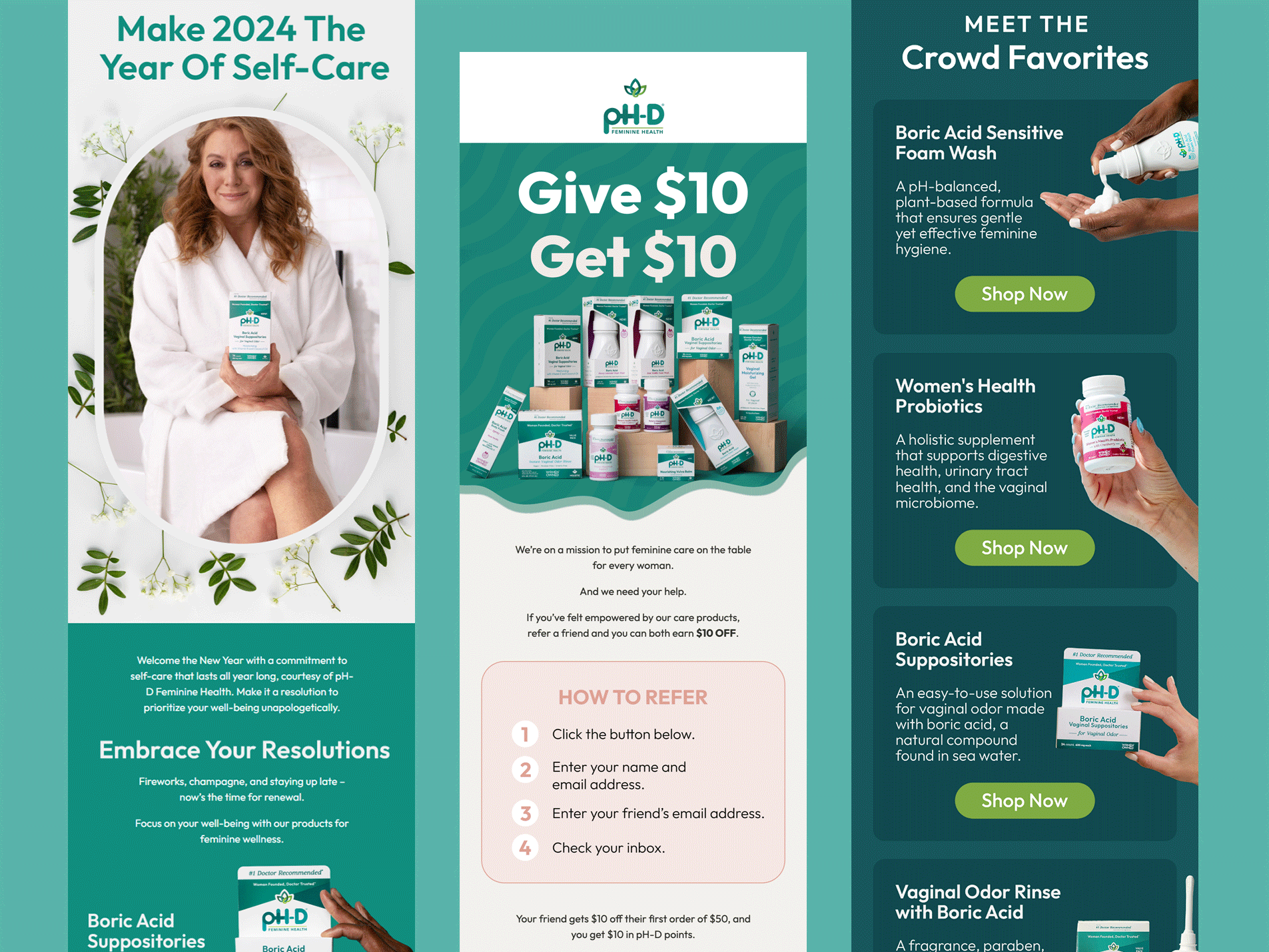 Email Design for Health Care Brand email design email marketing