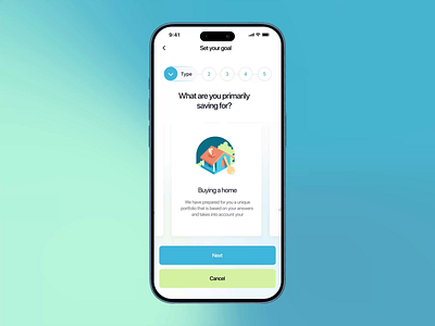 InvestIQ | Investment Platform- Mobile App UI animation bank branding business discover financial fintech illustration iot mobileapp motion payment productdesign send stocks token transfer typograph webdesign